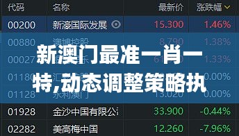 新澳门最准一肖一特,动态调整策略执行_Notebook10.389