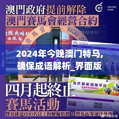 2024年今晚澳门特马,确保成语解析_界面版6.333