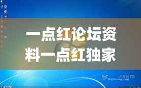 一点红论坛资料一点红独家,实地应用验证数据_Windows17.128