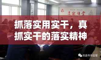 抓落实用实干，真抓实干的落实精神 