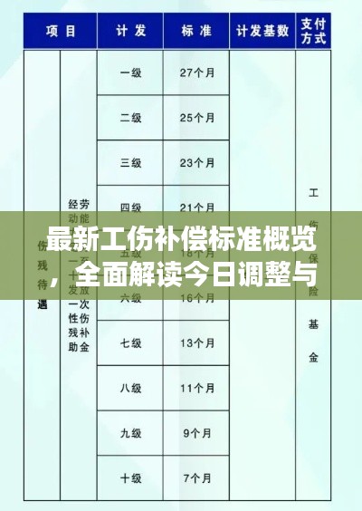 最新工伤补偿标准概览,全面解读今日调整与更新